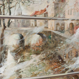  Victoria Kovalenchikova, Idem per Idem (triptych), 2007, oil on canvas, 100x70 cm, (left part)