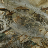  Victoria Kovalenchikova, The Melody of Love(IIparts), 2008, mixed media,oil on canvas, 120x120 cm