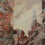  Victoria Kovalenchikova,Between The Lines, 2008(parts), oil on canvas, 150x85 cm