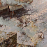  Victoria Kovalenchikova,Voorhaven(II parts), 2008, oil on canvas, 130x70 cm