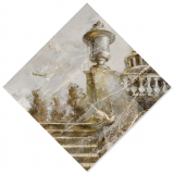  Victoria Kovalenchikova, The Day in Paris, 2008, oil on canvas, 110x110 cm