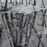  Victoria Kovalenchikova, The First Snow, 2010, oil on canvas, 120x120 cm