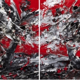  Victoria Kovalenchikova, The Mirror (diptych), 80x120cm, private collection (The USA)