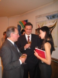 Official reception in Ministry of Foreign Affairs of Republic of Belarus. Minsk (Belarus) 2004