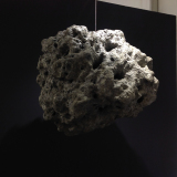  Victoria Kovalenchikova, “Omen”, 2015, mixed media,(polymer,stones,sand, cement,acrylic), H-150 cm