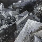  Victoria Kovalenchikova, Moonlight Night (2 parts), 2009, oil on canvas, 140x180 cm