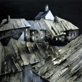  Victoria Kovalenchikova, In the Night, 2011, mixed media, oil on canvas, 140x140cm, Private collection (The Netherlands)