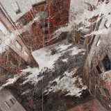  Victoria Kovalenchikova, Miscere Caelum as Terras (lat., Titus Livius) (right), 2009, mixed media on canvas, 130x230cm
