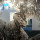  Victoria Kovalenchikova, "Infinity III (diptych)", 2013, mixeds media, oil on canvas, mixed media, 210x260 cm