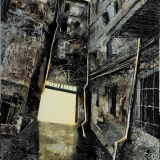  Victoria Kovalenchikova, "Recollection", 2012, mixed media, oil on canvas, 200x120cm, private collection of Wayne F. Yakes,CO, The USA