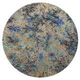 Victoria Kovalenchikova, “The Earth - XXXI”, 2019, Mixed media, oil on canvas, Dia-150cm, diameter 60”