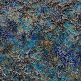 Victoria Kovalenchikova, “The Earth-XXXVIII”, 2017. Mixed media, oil on canvas, 120x170 cm (47’’x 67”)
