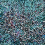 Victoria Kovalenchikova, “The Earth-XVI”, 2019. Mixed media, oil on canvas, 120x120 cm, 47”x47”